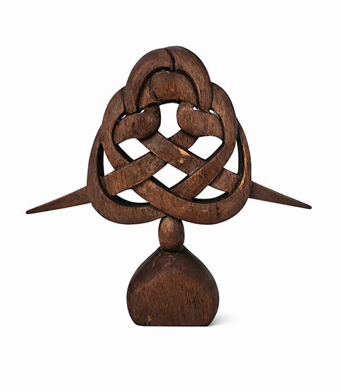 Decorative Wooden Knot Showpiece